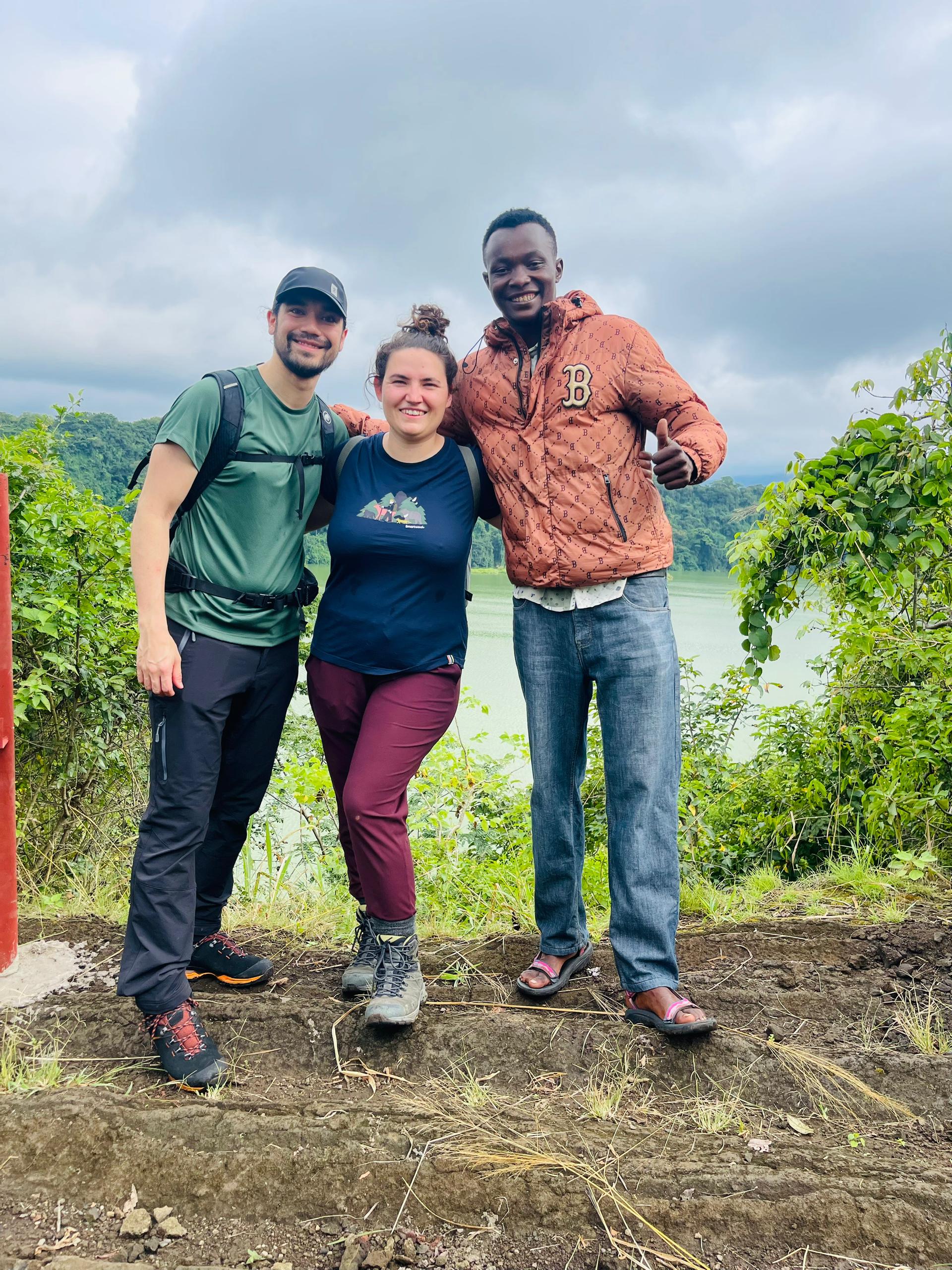 Scenic view of Mount Meru